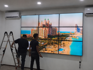 Jasa Pemasangan dan Instalasi Video Wall PT Pupuk Kalimantan Timur