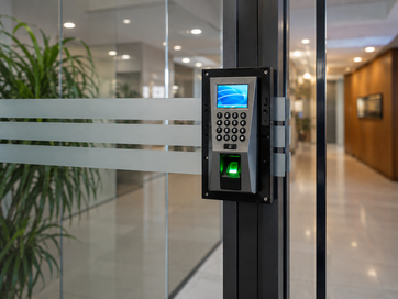 Pemasangan Access Door RFID Dept. K3 PT Pupuk Kalimantan Timur